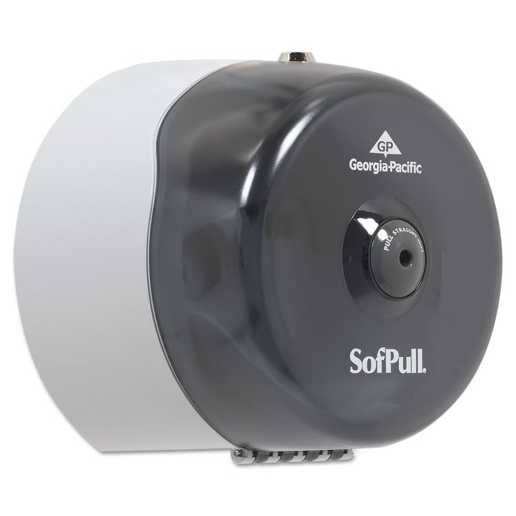 Georgia Pacific® Professional SofPull Mini Centerpull Single-Roll Bath Tissue Dispenser - Image 4