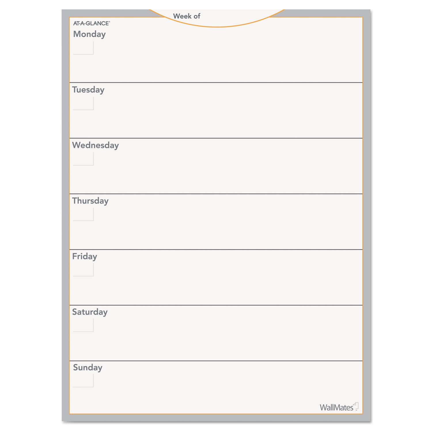 AT-A-GLANCE® WallMates® Self-Adhesive Dry Erase Planning Surfaces