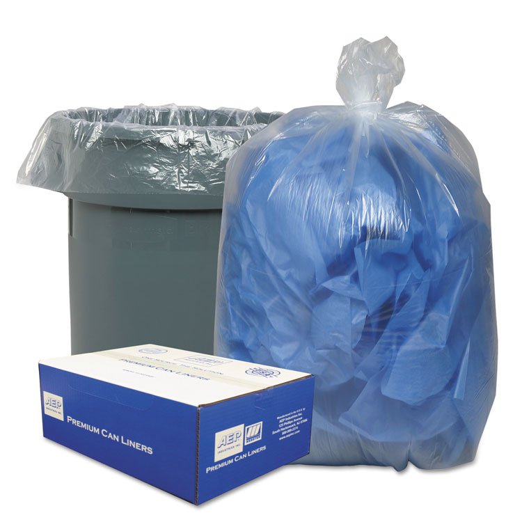 Classic Clear Linear Low-Density Can Liners - Image 2