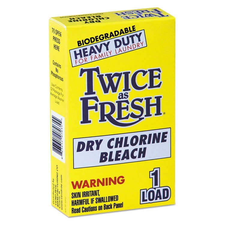 Twice as Fresh® Powdered Chlorine Bleach - Vend Pack