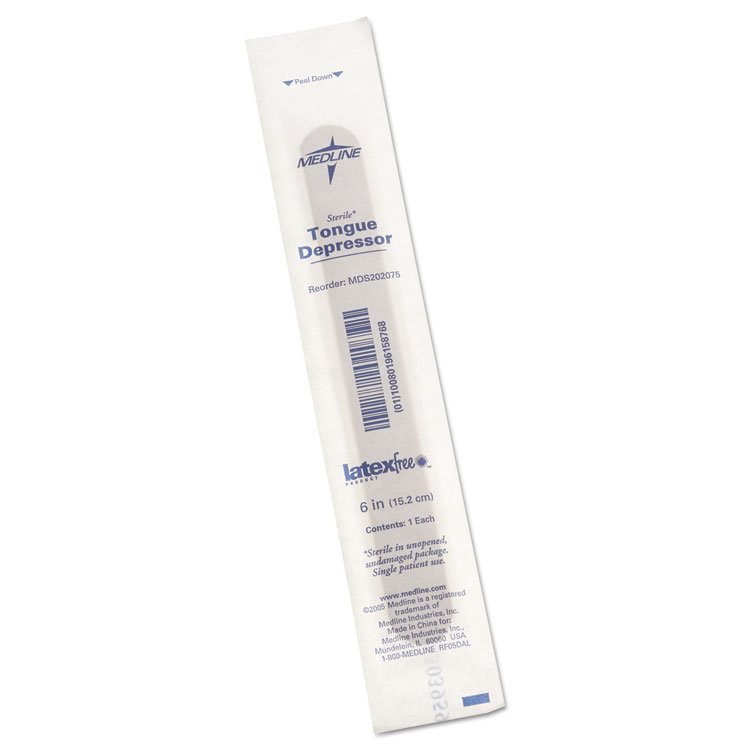 Medline Sterile Tongue Depressors - Image 4