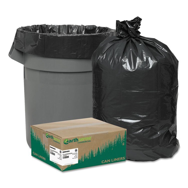Earthsense® Commercial Linear Low Density Recycled Can Liners