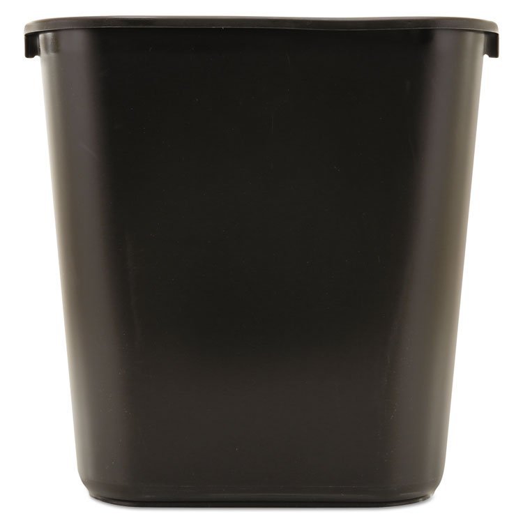 Rubbermaid® Commercial Deskside Plastic Wastebasket