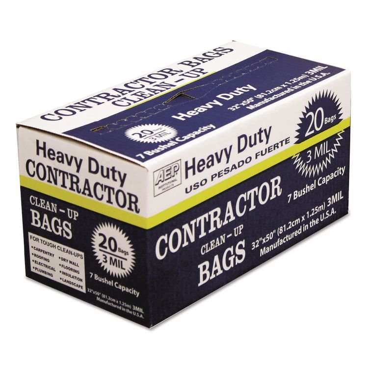 AEP® Industries Inc. Heavy-Duty Contractor Clean-Up Bags - Image 4