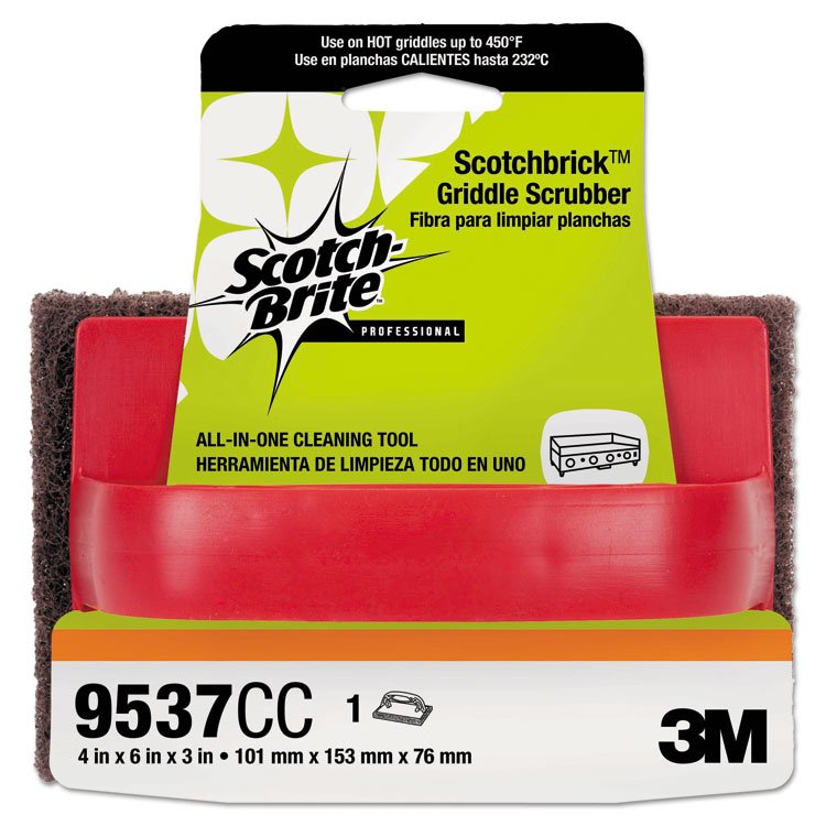 Scotch-Brite™ PROFESSIONAL Scotchbrick™ Griddle Scrubber 9537 - Image 2