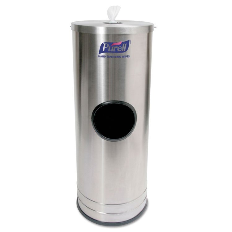PURELL® Stainless Steel Dispenser Stand for Sanitizing Wipes