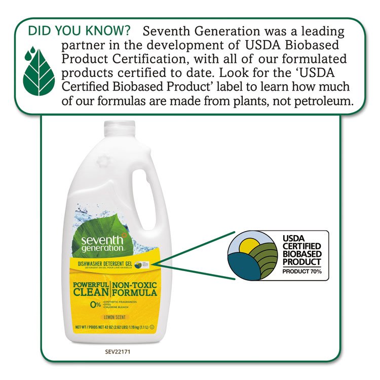 Seventh Generation® Natural Automatic Dishwasher Gel - Image 2