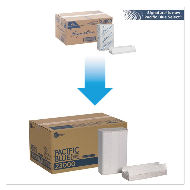 Georgia Pacific® Professional Pacific Blue Select™ Folded Paper Towels - Image 2