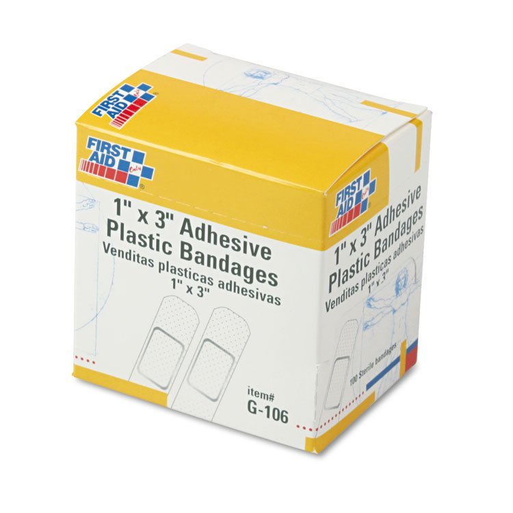 First Aid Only™ Adhesive Plastic Bandages