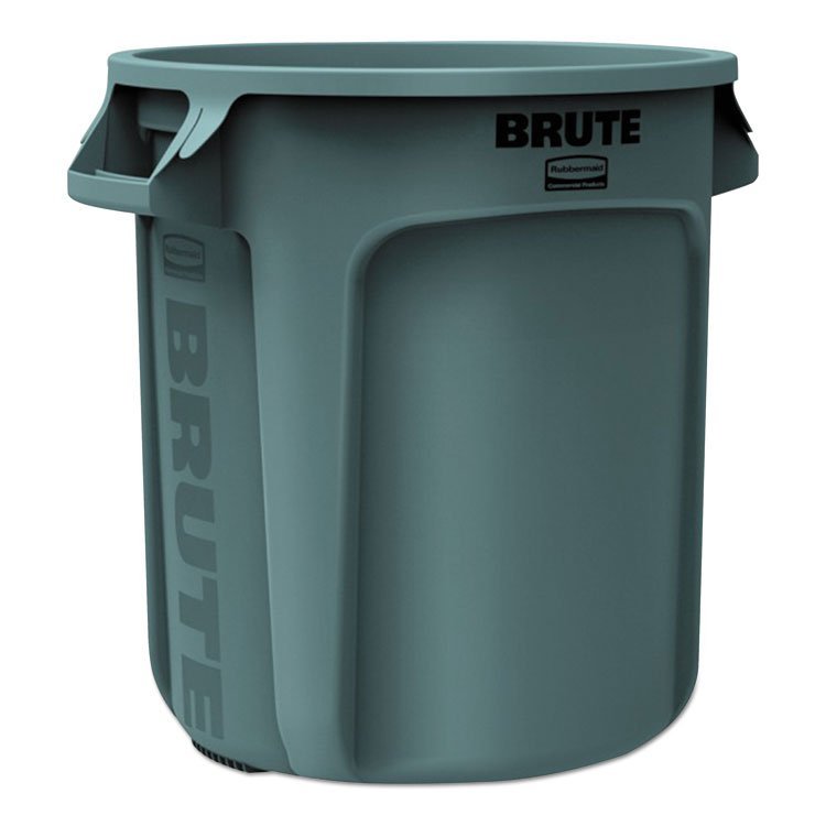 Rubbermaid® Commercial Vented Round BRUTE® Container