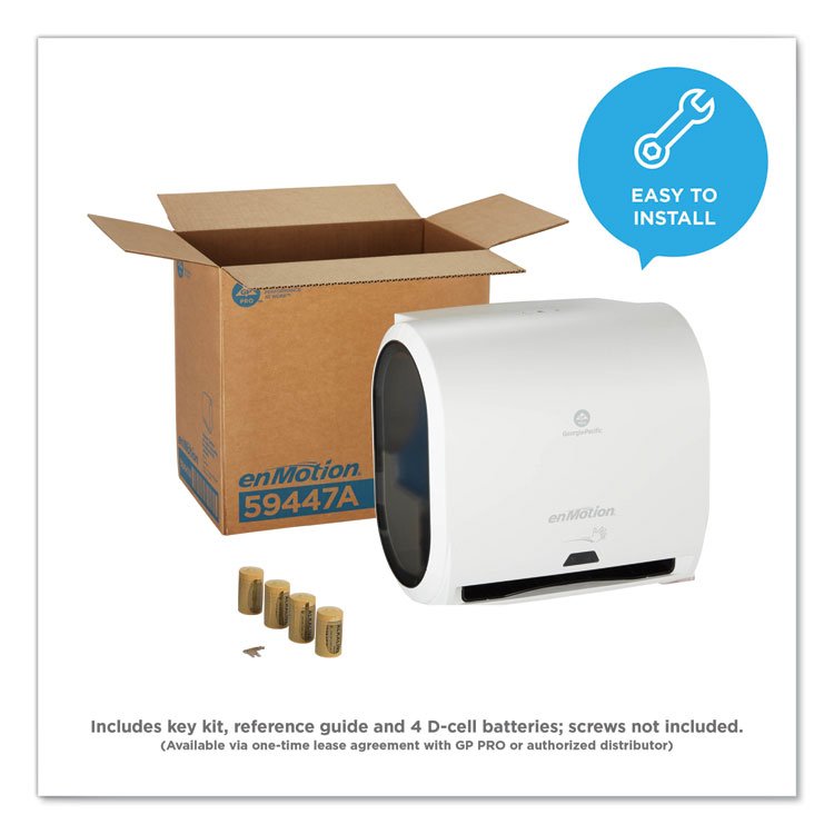 Georgia Pacific® Professional enMotion Impulse 10 Automated Towel Dispenser - Image 4