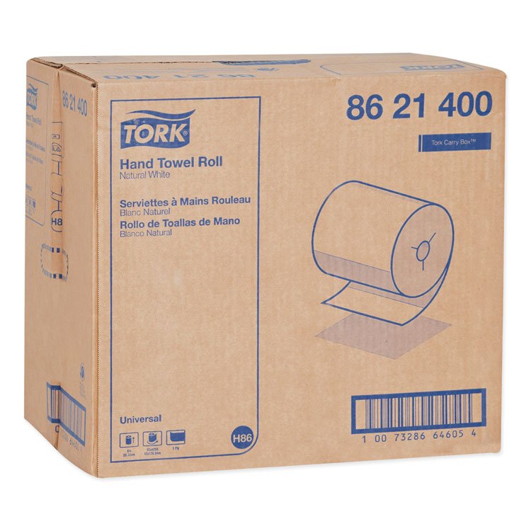 Tork® Universal Hand Towel Roll, Notched - Image 2