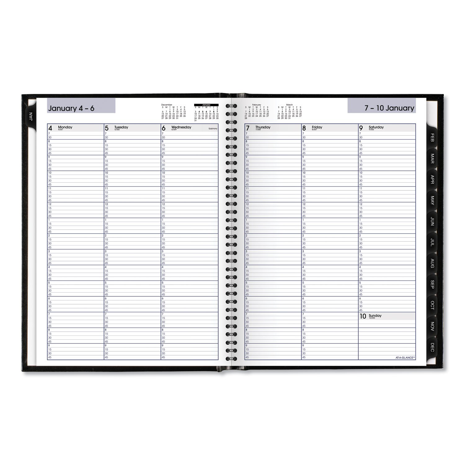 AT-A-GLANCE® DayMinder® Hardcover Weekly Appointment Book - Image 3