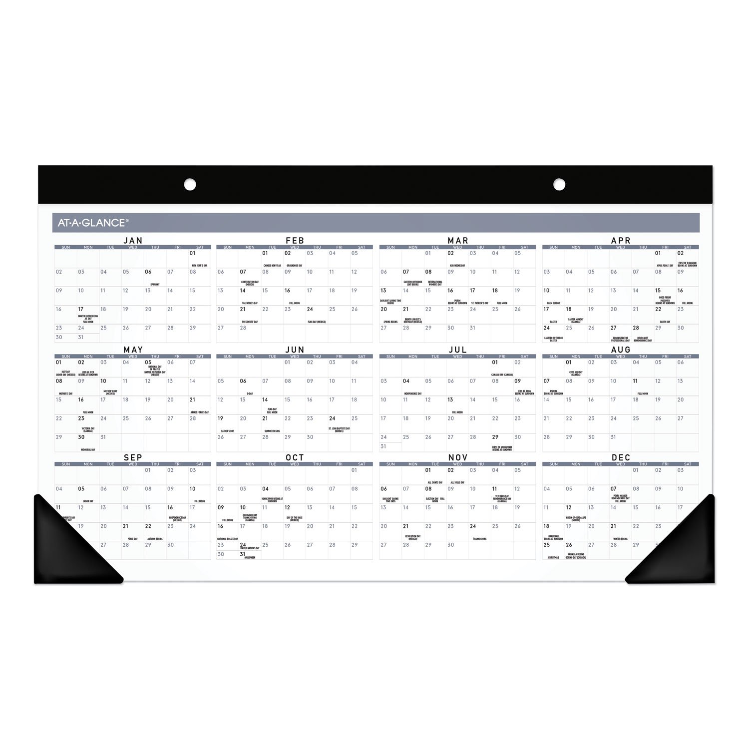 AT-A-GLANCE® Contemporary Monthly Desk Pad - Image 2
