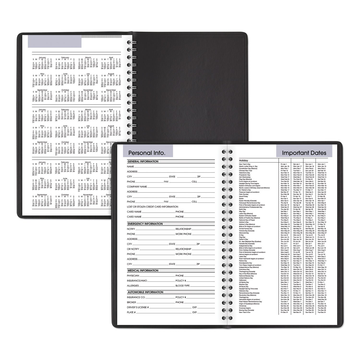 AT-A-GLANCE® DayMinder® Block Format Weekly Appointment Book - Image 4