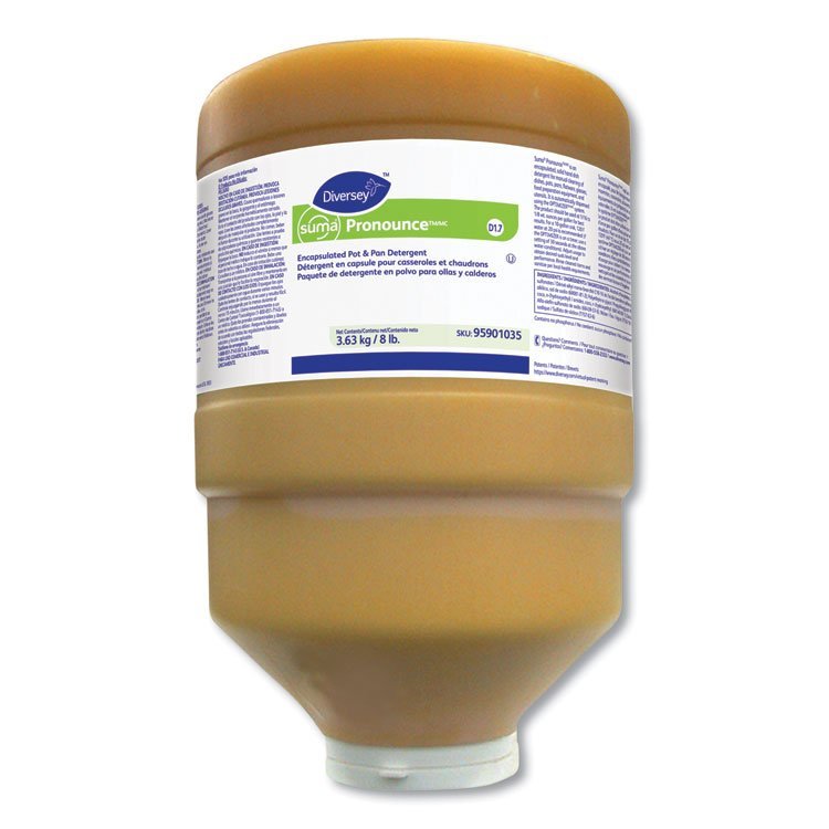 Diversey™ Suma® Pronounce D1.7 Encapsulated Pot & Pan Detergent