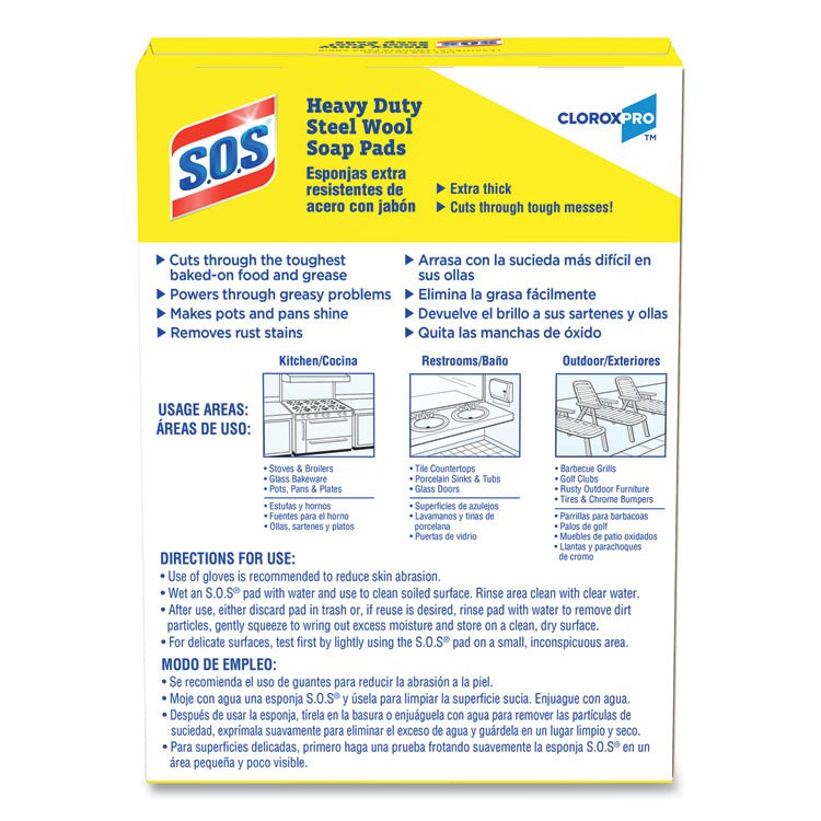 S.O.S.® Steel Wool Soap Pads - Image 3