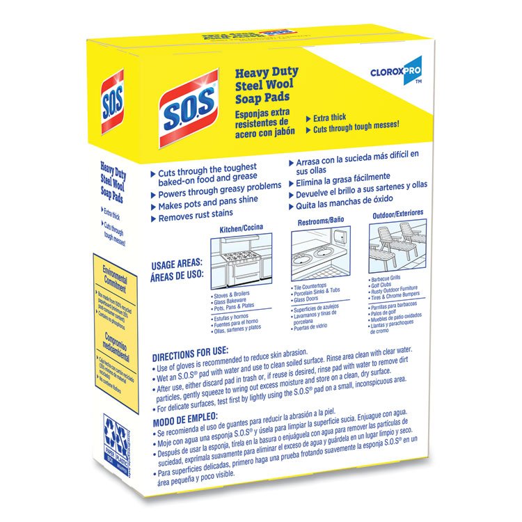 S.O.S.® Steel Wool Soap Pads - Image 7