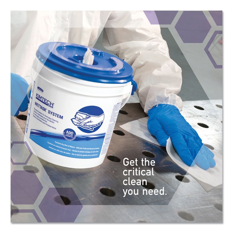 WypAll® Power Clean Wipers WetTask™ Customizable Wet Wiping System - Image 7
