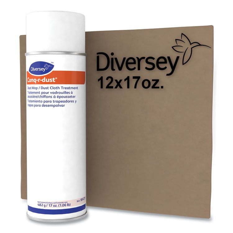 Diversey™ Conq-r-Dust Dust Mop/Dust Cloth Treatment - Image 4