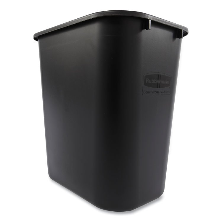 Rubbermaid® Commercial Deskside Plastic Wastebasket - Image 3