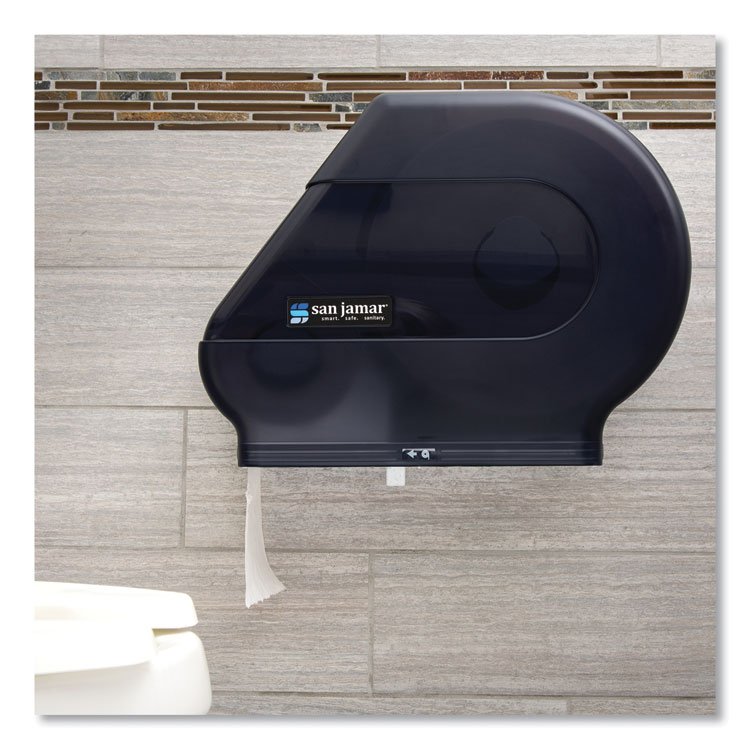 San Jamar® Quantum® 12"-13" Jumbo Bath Tissue Dispenser - Image 5