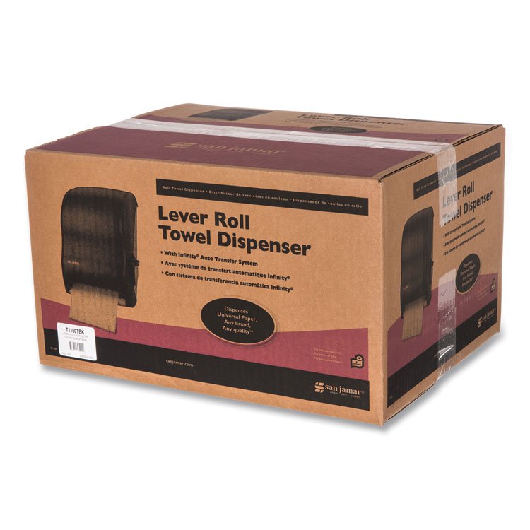 San Jamar® Lever Roll Towel Dispenser - Image 4