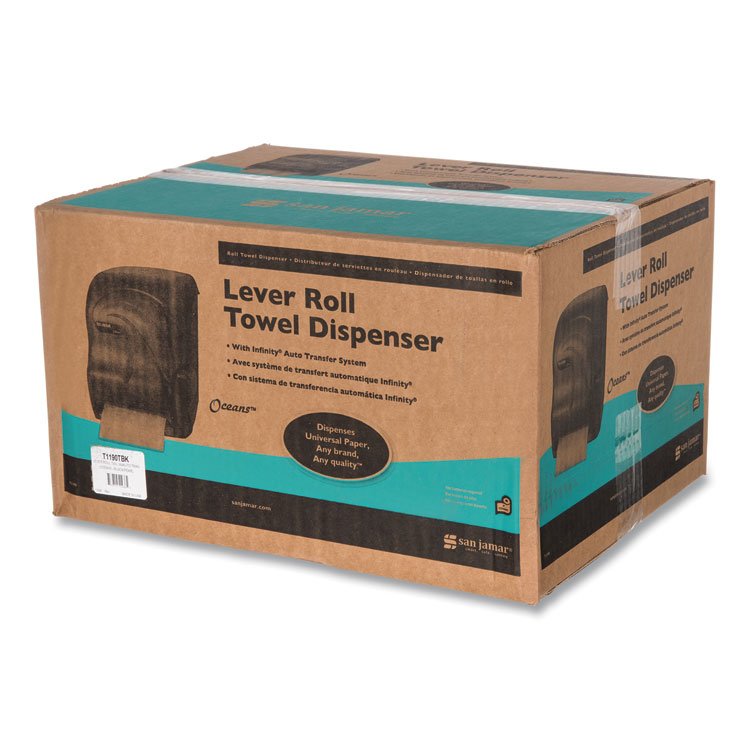 San Jamar® Lever Roll Towel Dispenser - Image 5