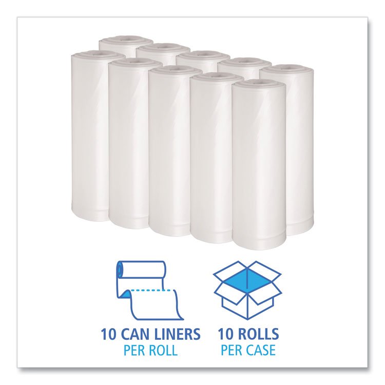 Boardwalk® Recycled Low-Density Polyethylene Can Liners - Image 3