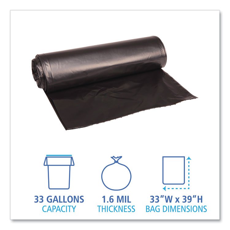 Boardwalk® Recycled Low-Density Polyethylene Can Liners - Image 2