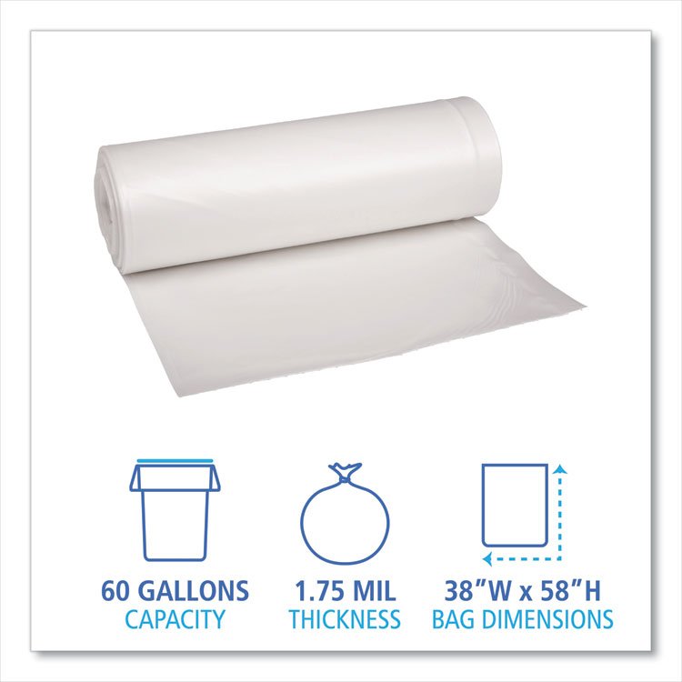 Boardwalk® Recycled Low-Density Polyethylene Can Liners - Image 2