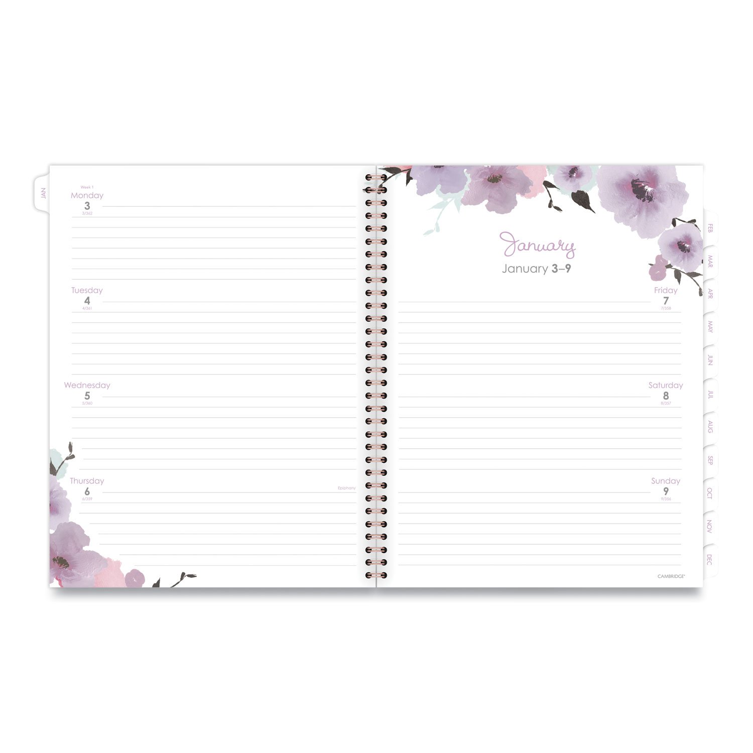 Cambridge® Mina Weekly/Monthly Planner - Image 3
