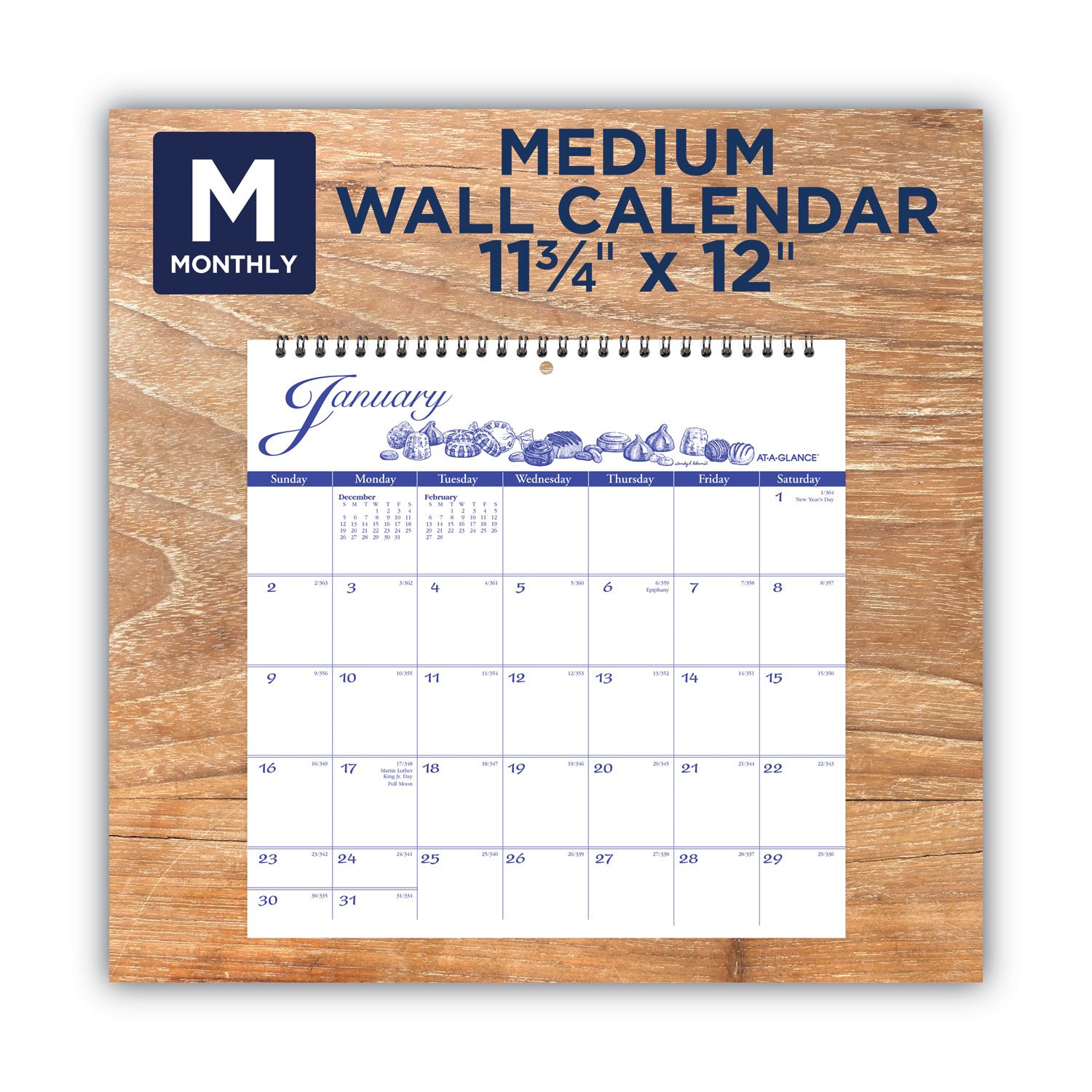 AT-A-GLANCE® 12-Month Illustrator's Edition Wall Calendar - Image 5