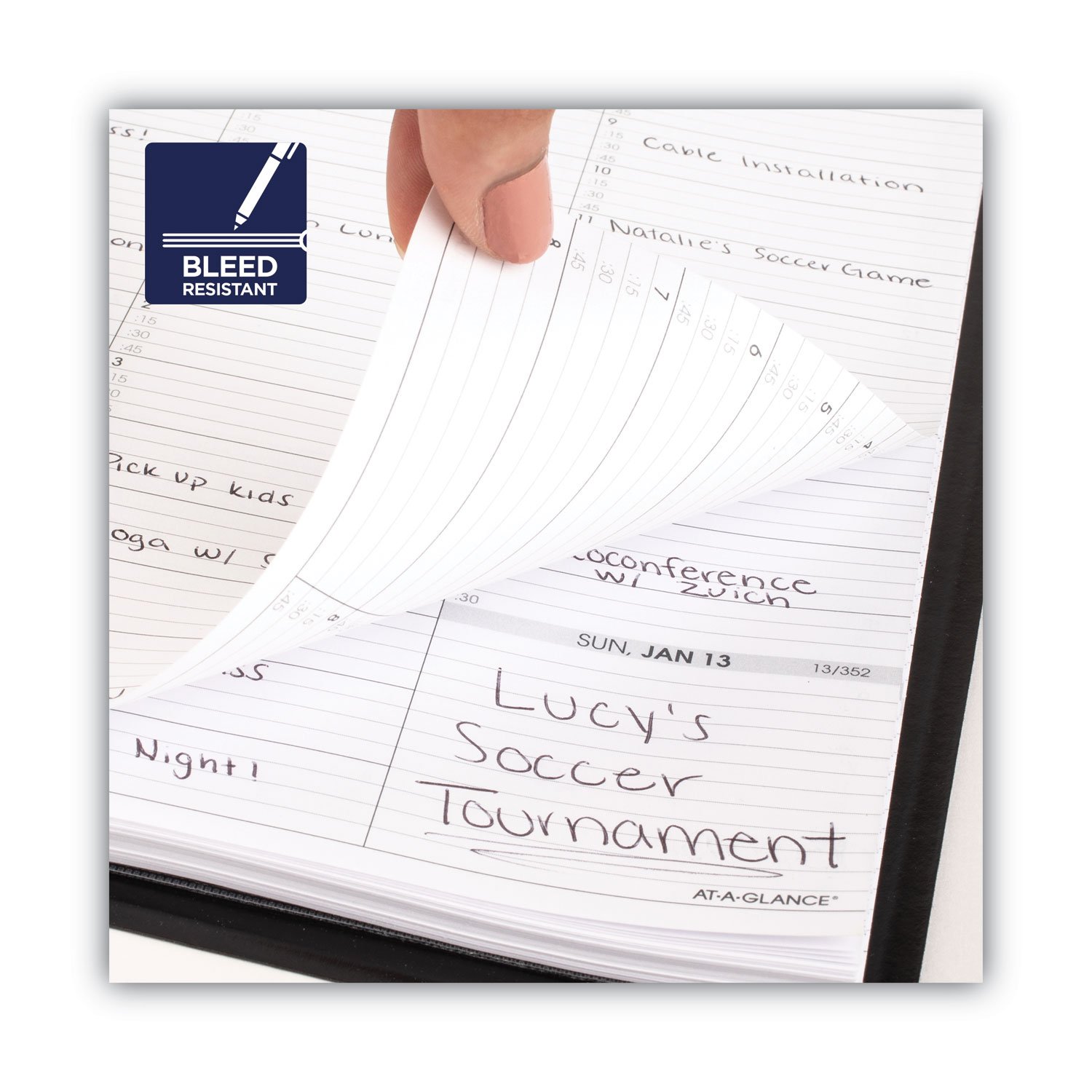 AT-A-GLANCE® Two-Person Group Daily Appointment Book - Image 6