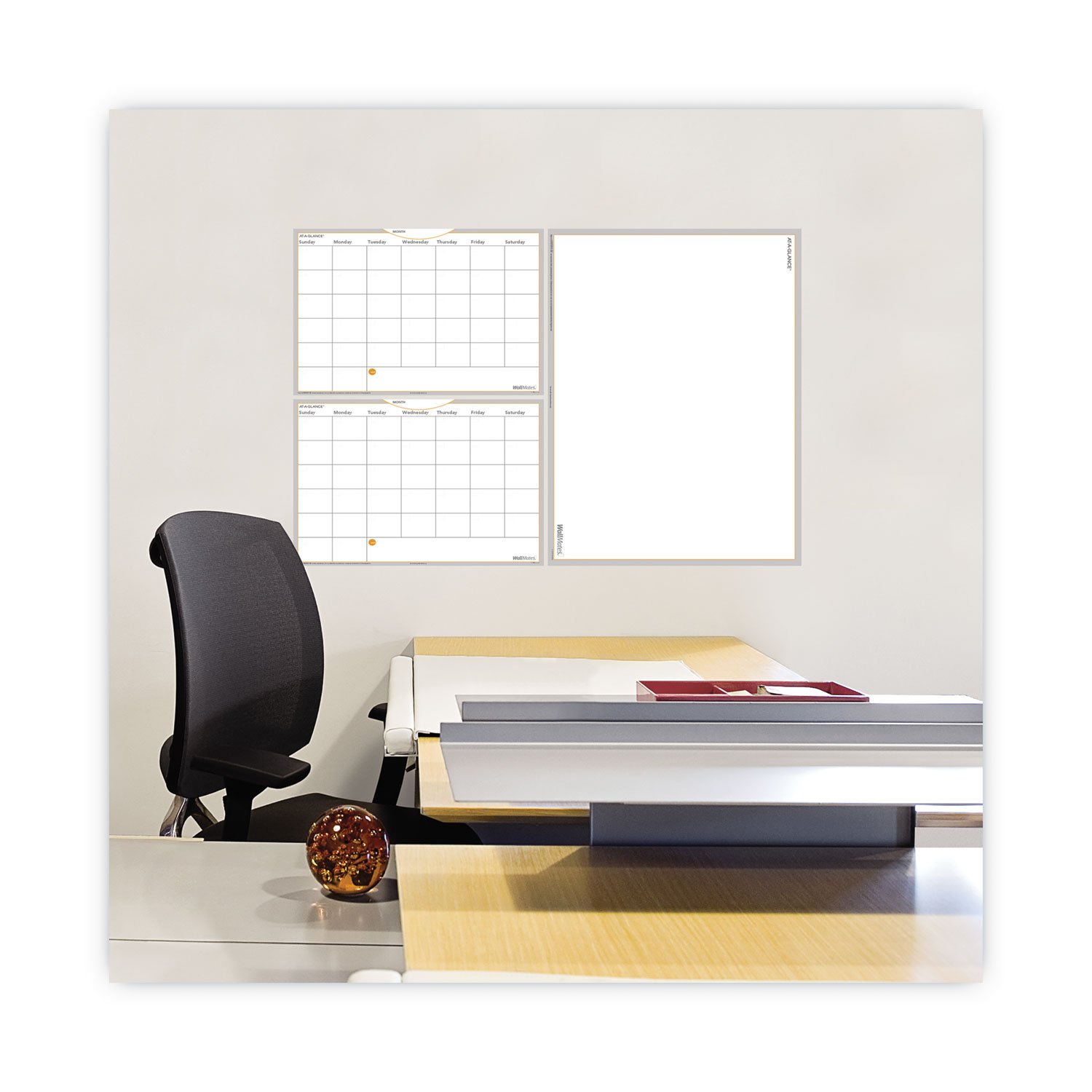 AT-A-GLANCE® WallMates® Self-Adhesive Dry Erase Writing Surface - Image 2