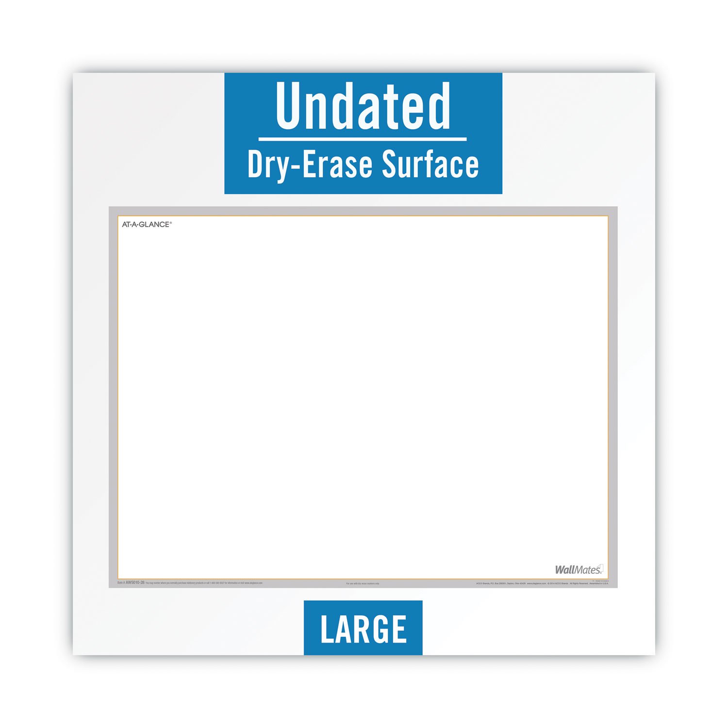 AT-A-GLANCE® WallMates® Self-Adhesive Dry Erase Writing Surface - Image 5