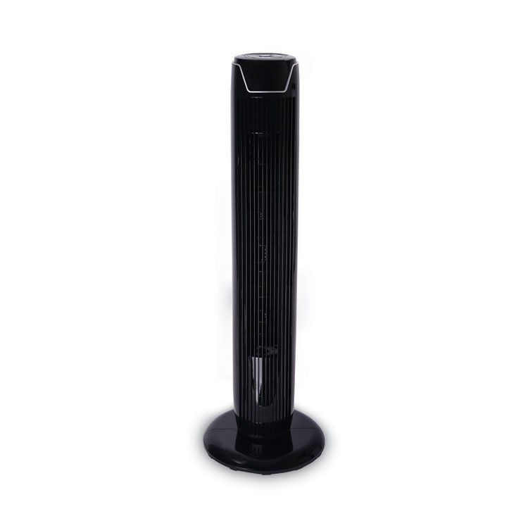 Alera® 36" 3-Speed Oscillating Tower Fan with Remote Control
