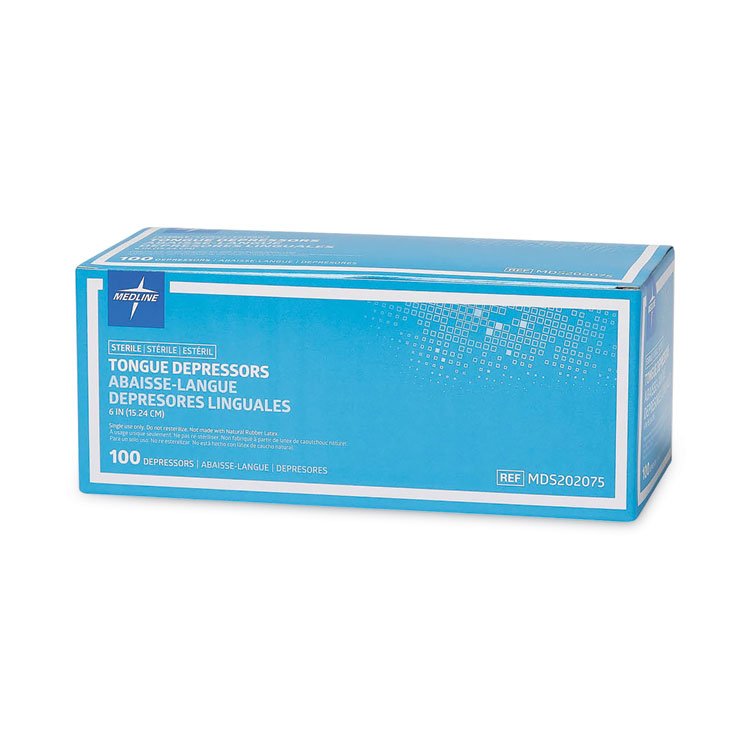 Medline Sterile Tongue Depressors - Image 3