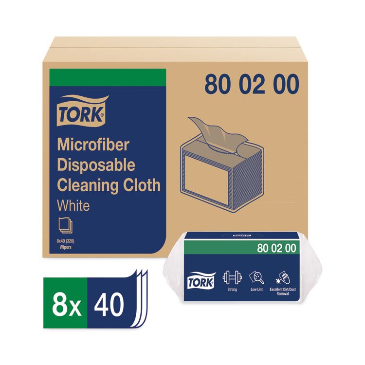 Tork® Microfiber Disposable Cleaning Cloth - Image 2