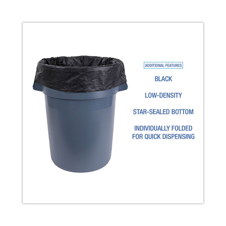 Boardwalk® Linear Low Density Industrial Can Liners - Image 4