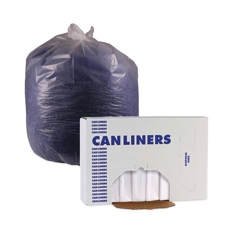 Boardwalk® High Density Industrial Can Liners Flat Pack - Image 6