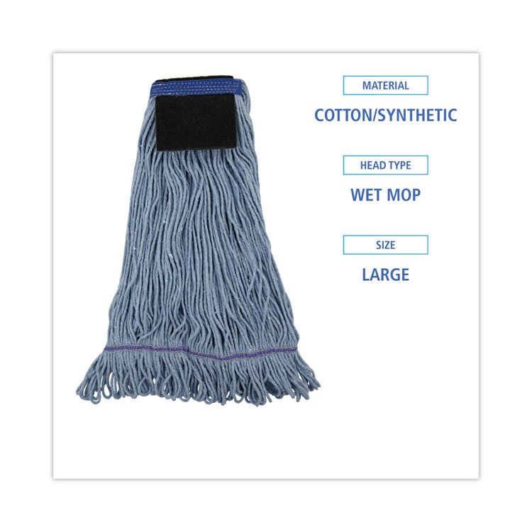 Boardwalk® Loop-End Mop with Scrub Pad - Image 2