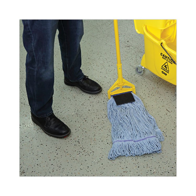 Boardwalk® Loop-End Mop with Scrub Pad - Image 5