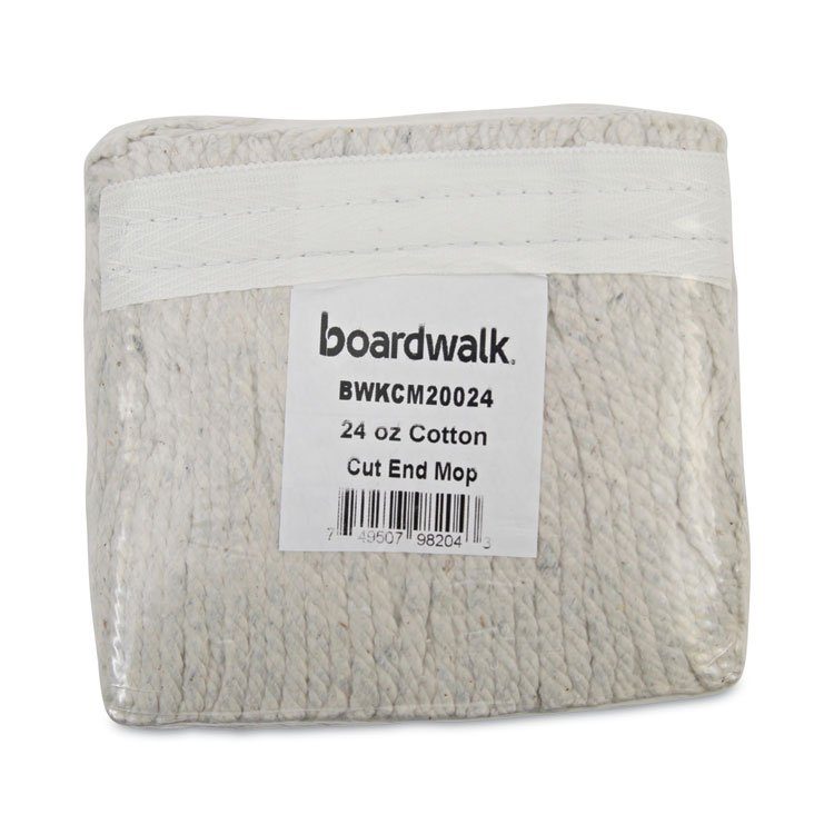 Boardwalk® Banded Cotton Mop Heads - Image 7