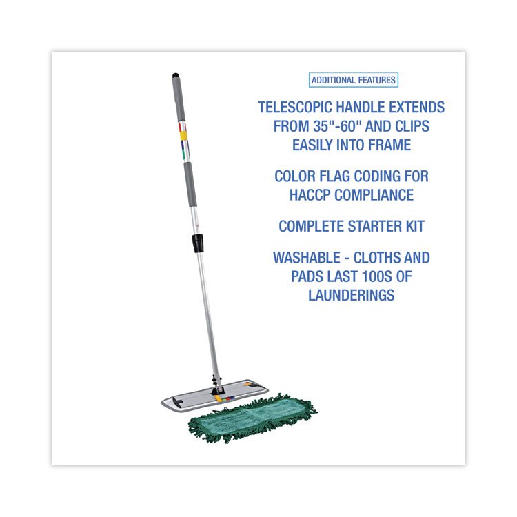 Boardwalk® Microfiber Cleaning Kit - Image 3