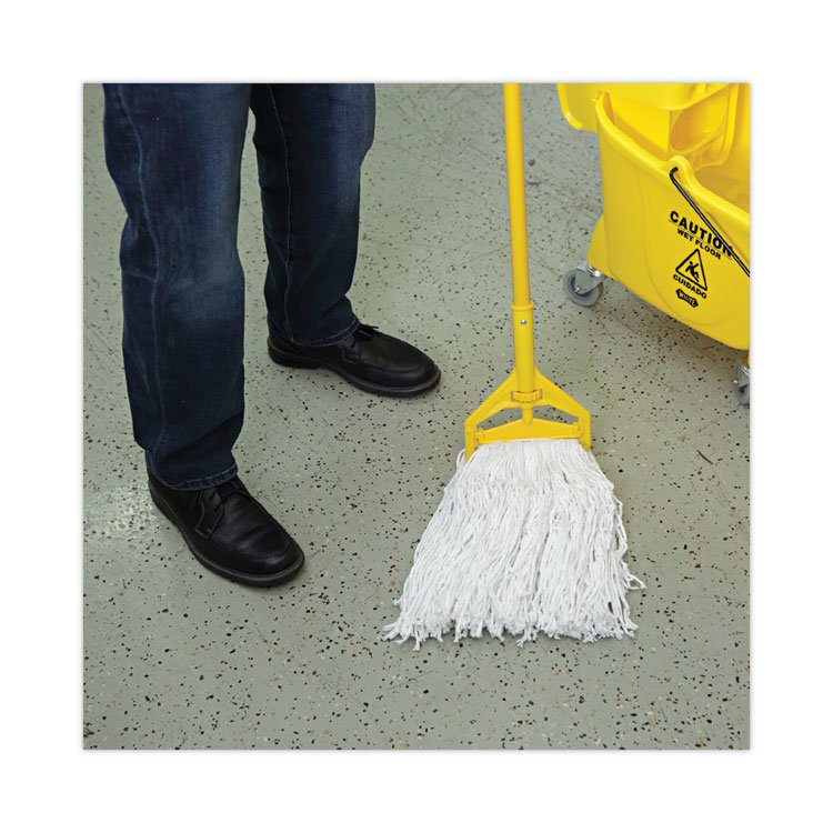 Boardwalk® Banded Rayon Cut-End Mop Heads - Image 5