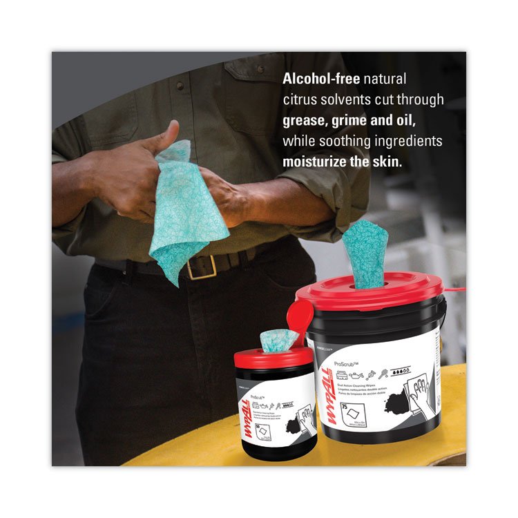 WypAll® Power Clean ProScrub Pre-Saturated Wipes - Image 6