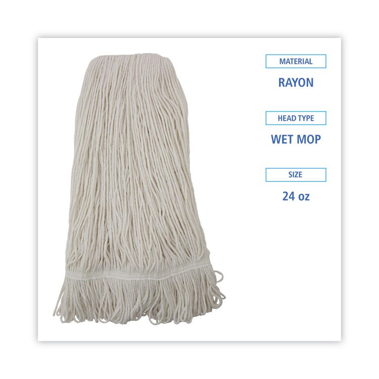 Boardwalk® Pro Loop Web/Tailband Mop Head - Image 2