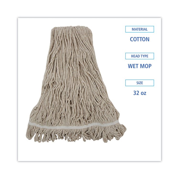 Boardwalk® Pro Loop Web/Tailband Mop Head - Image 2