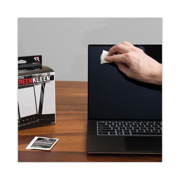 Read Right® Alcohol-Free ScreenKleen™ Wipes - Image 4